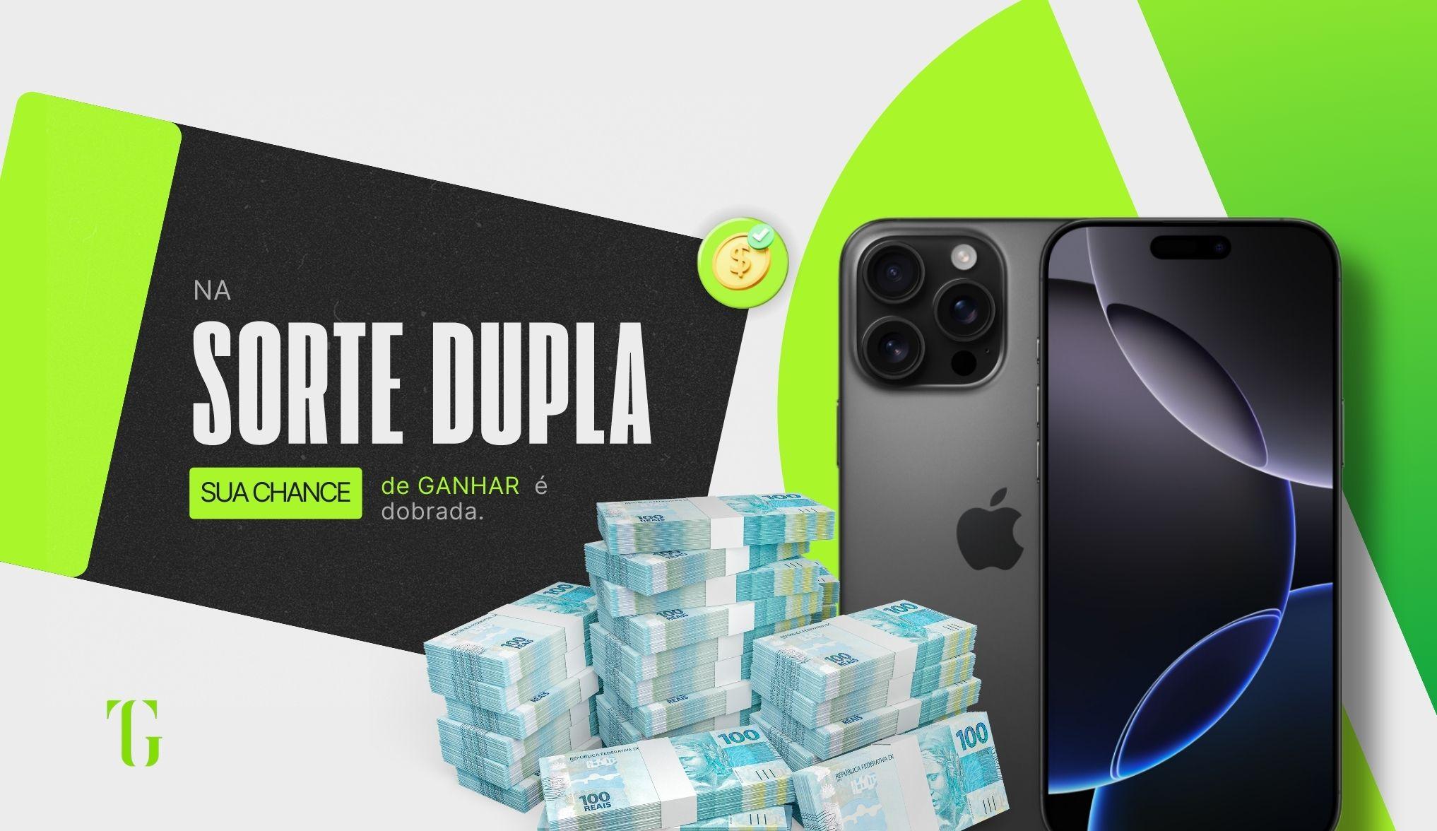 Sorte Dupla: iPhone 16 + 15 Mil na Conta!